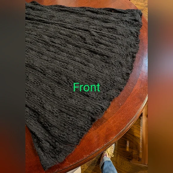 Free People Black Lace Sleeveless Dress Medium - Picture 6 of 15